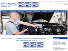 Tablet Screenshot of lkf-nrw.de